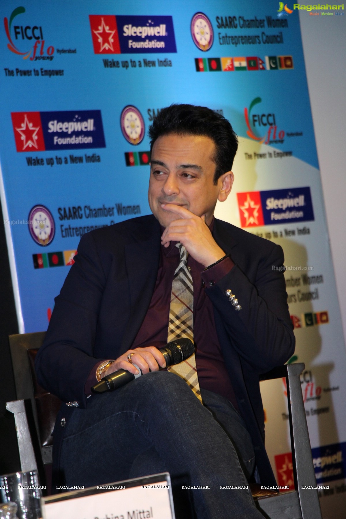 Adnan Sami Khan at Wellness Conclave by Young FICCI Ladies Organisation