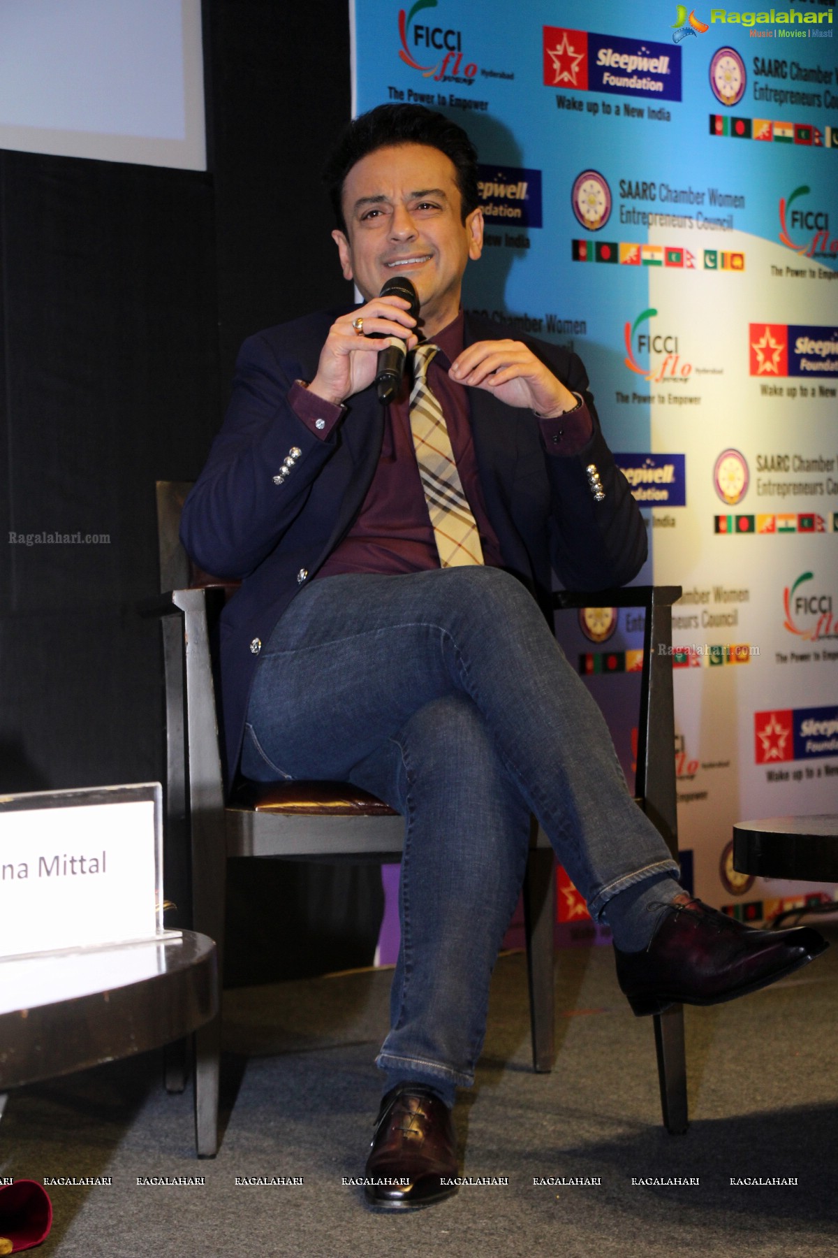 Adnan Sami Khan at Wellness Conclave by Young FICCI Ladies Organisation