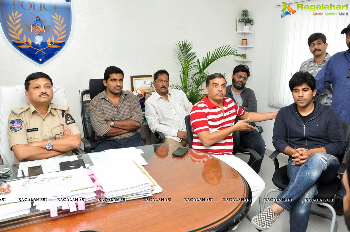 Anti-Piracy Press meet about MCA & Hello at Basheerbagh Cyber Crime Office