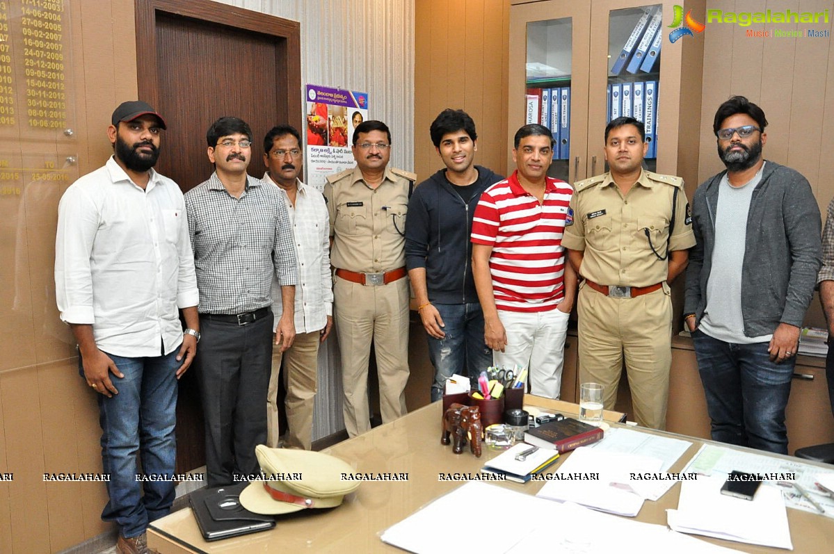 Anti-Piracy Press meet about MCA & Hello at Basheerbagh Cyber Crime Office