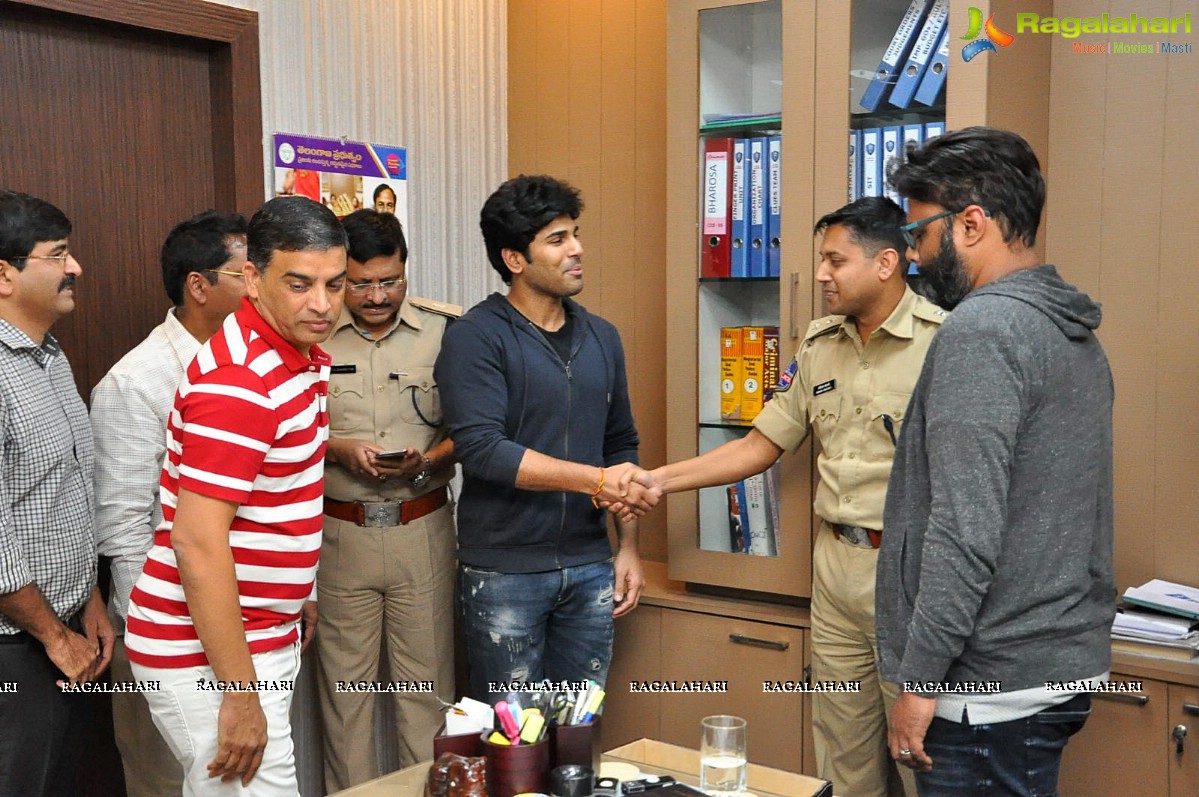 Anti-Piracy Press meet about MCA & Hello at Basheerbagh Cyber Crime Office