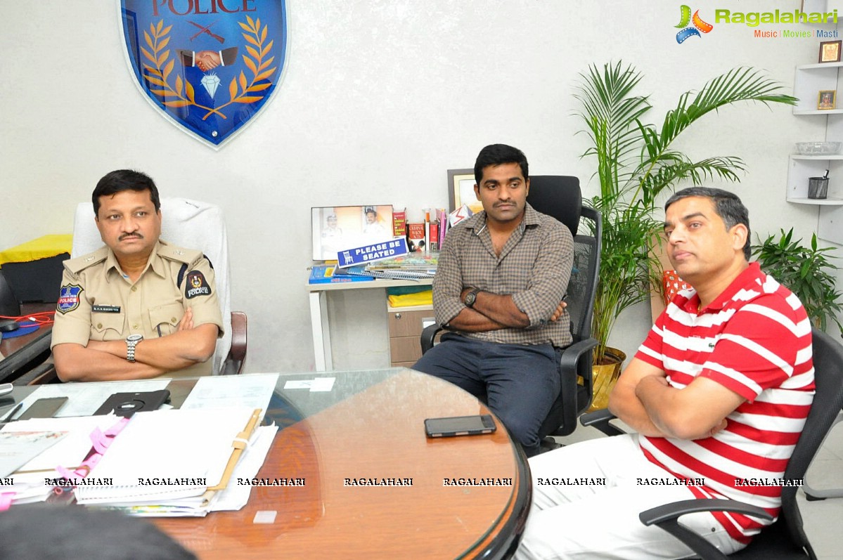 Anti-Piracy Press meet about MCA & Hello at Basheerbagh Cyber Crime Office