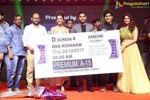 Okka Kshanam Pre-Release Event