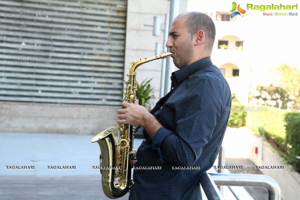 Alluri's Band of Italian Musicians Press Meet at Park Hyatt