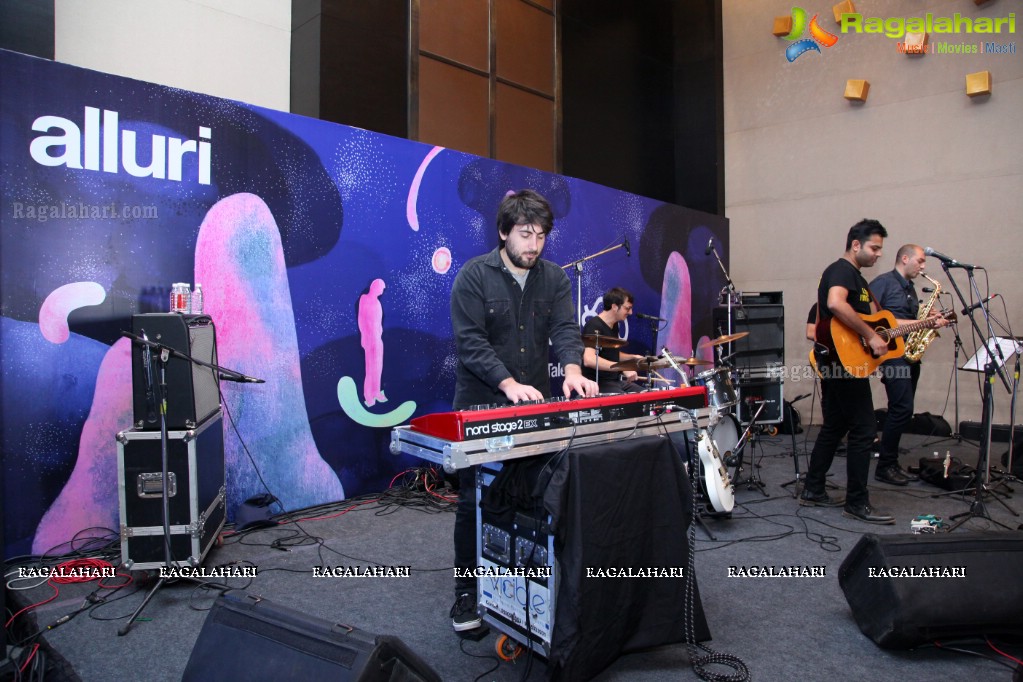 Alluri's Band of Italian Musicians Press Meet at Park Hyatt