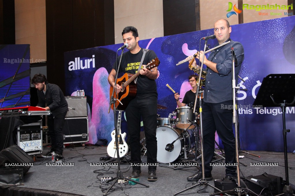 Alluri's Band of Italian Musicians Press Meet at Park Hyatt