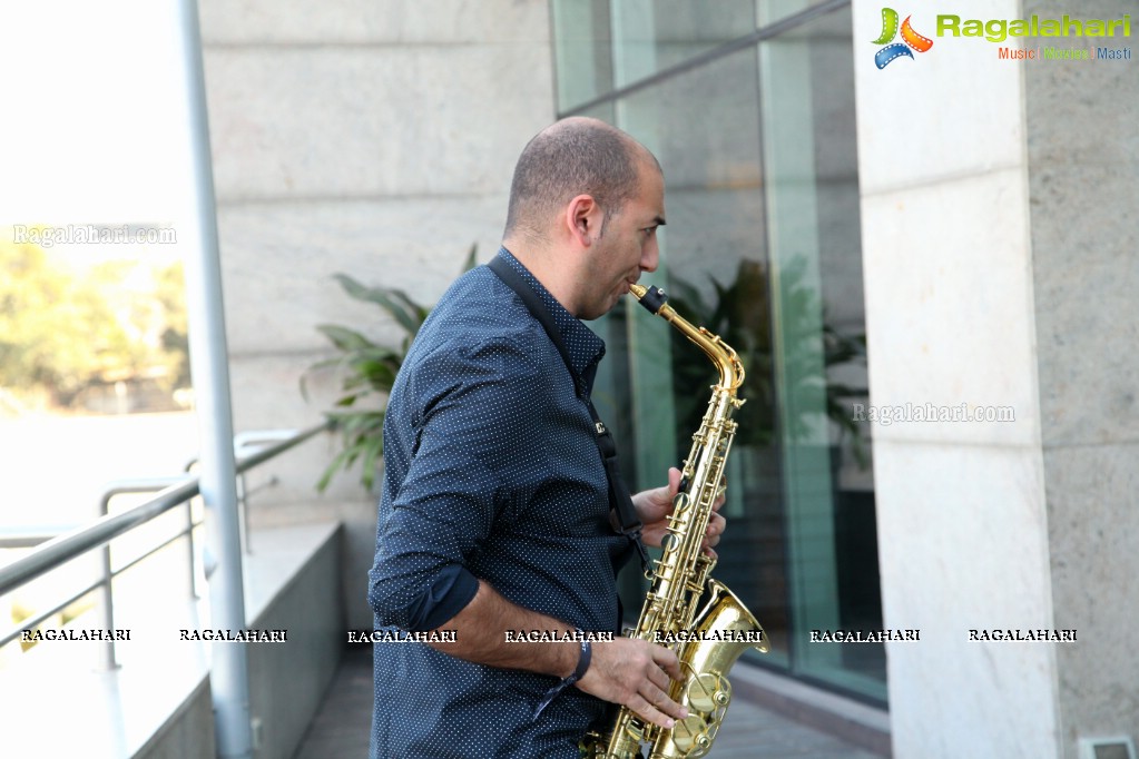 Alluri's Band of Italian Musicians Press Meet at Park Hyatt