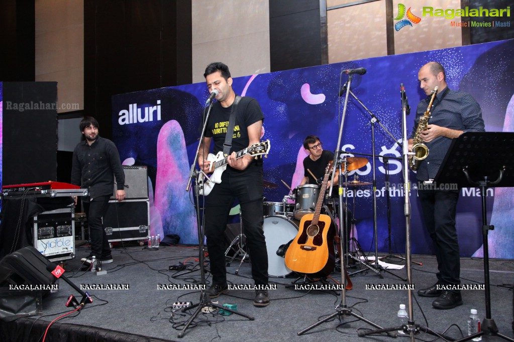 Alluri's Band of Italian Musicians Press Meet at Park Hyatt