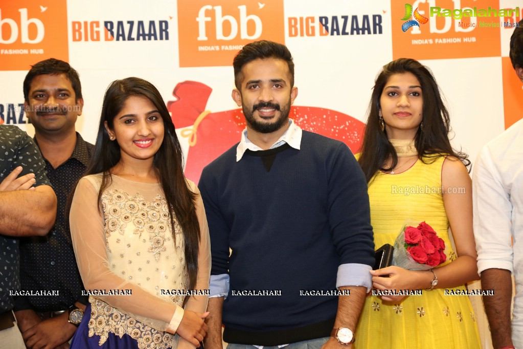 Idi Maa Prema Katha Team at Christmas Festivities at Big Bazaar