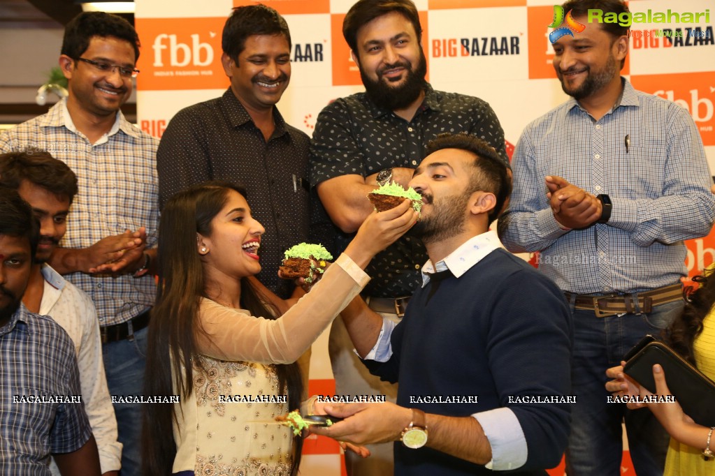 Idi Maa Prema Katha Team at Christmas Festivities at Big Bazaar