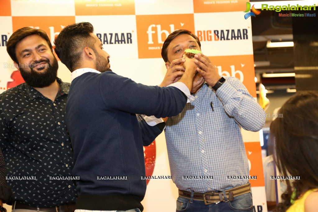 Idi Maa Prema Katha Team at Christmas Festivities at Big Bazaar