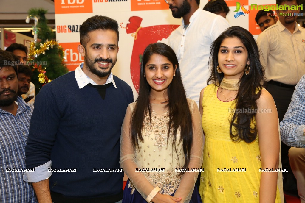 Idi Maa Prema Katha Team at Christmas Festivities at Big Bazaar