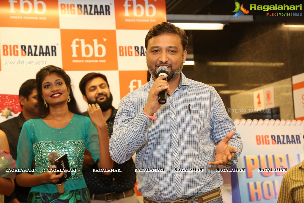 Idi Maa Prema Katha Team at Christmas Festivities at Big Bazaar