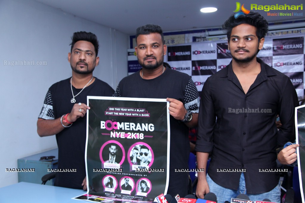 Boomerang NYE 2018 Poster Launch