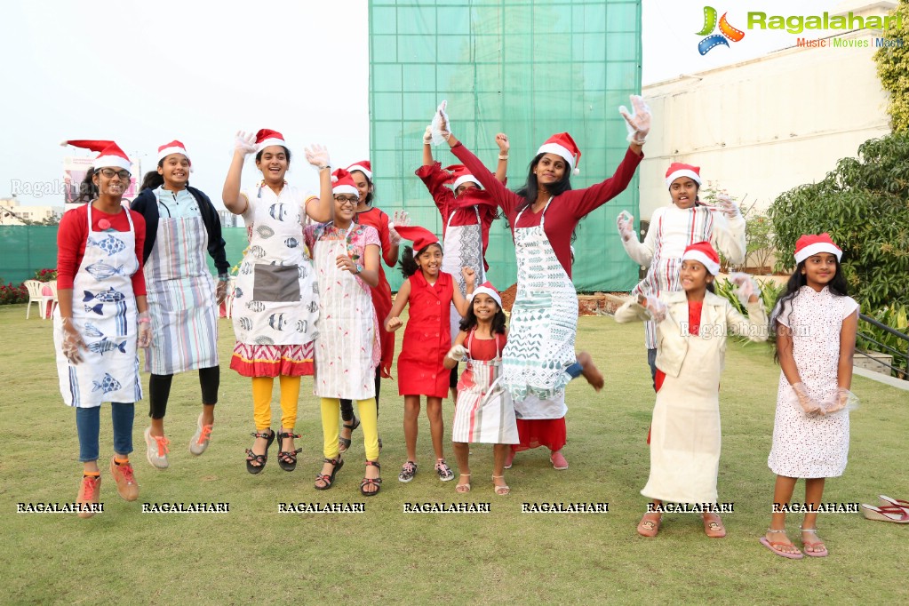 Christmas Cake Mixing Ceremony 2017 at Film Nagar Cultural Club