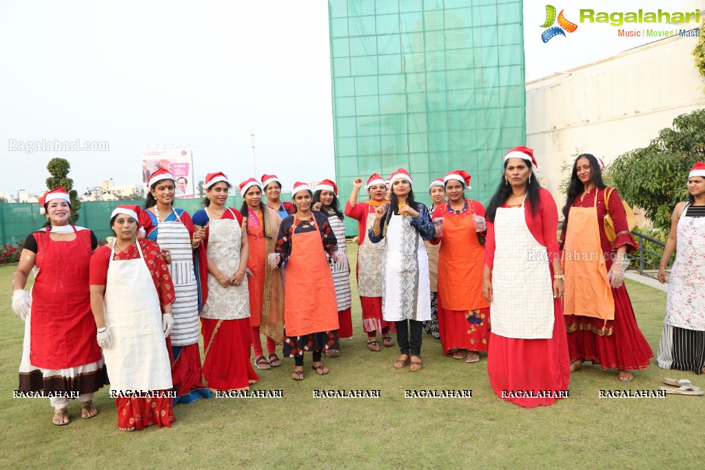 Christmas Cake Mixing Ceremony 2017 at Film Nagar Cultural Club