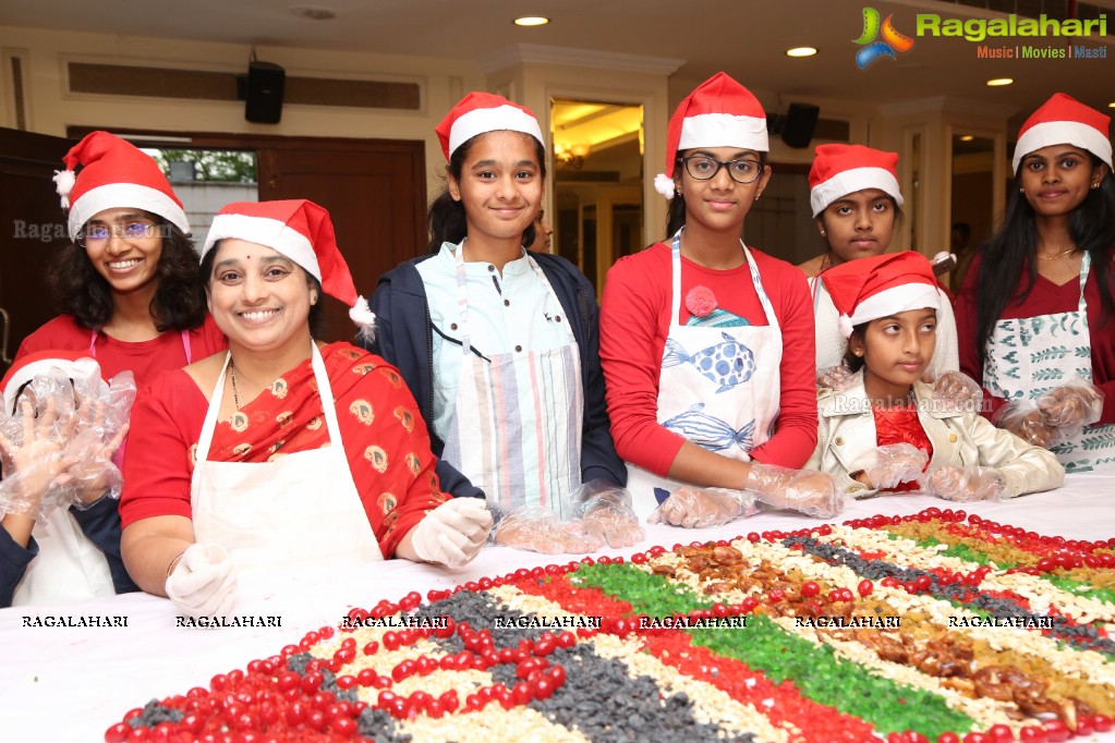 Christmas Cake Mixing Ceremony 2017 at Film Nagar Cultural Club