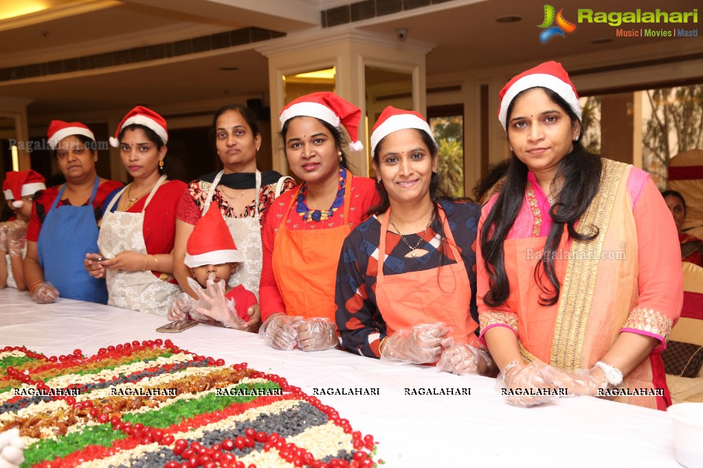 Christmas Cake Mixing Ceremony 2017 at Film Nagar Cultural Club