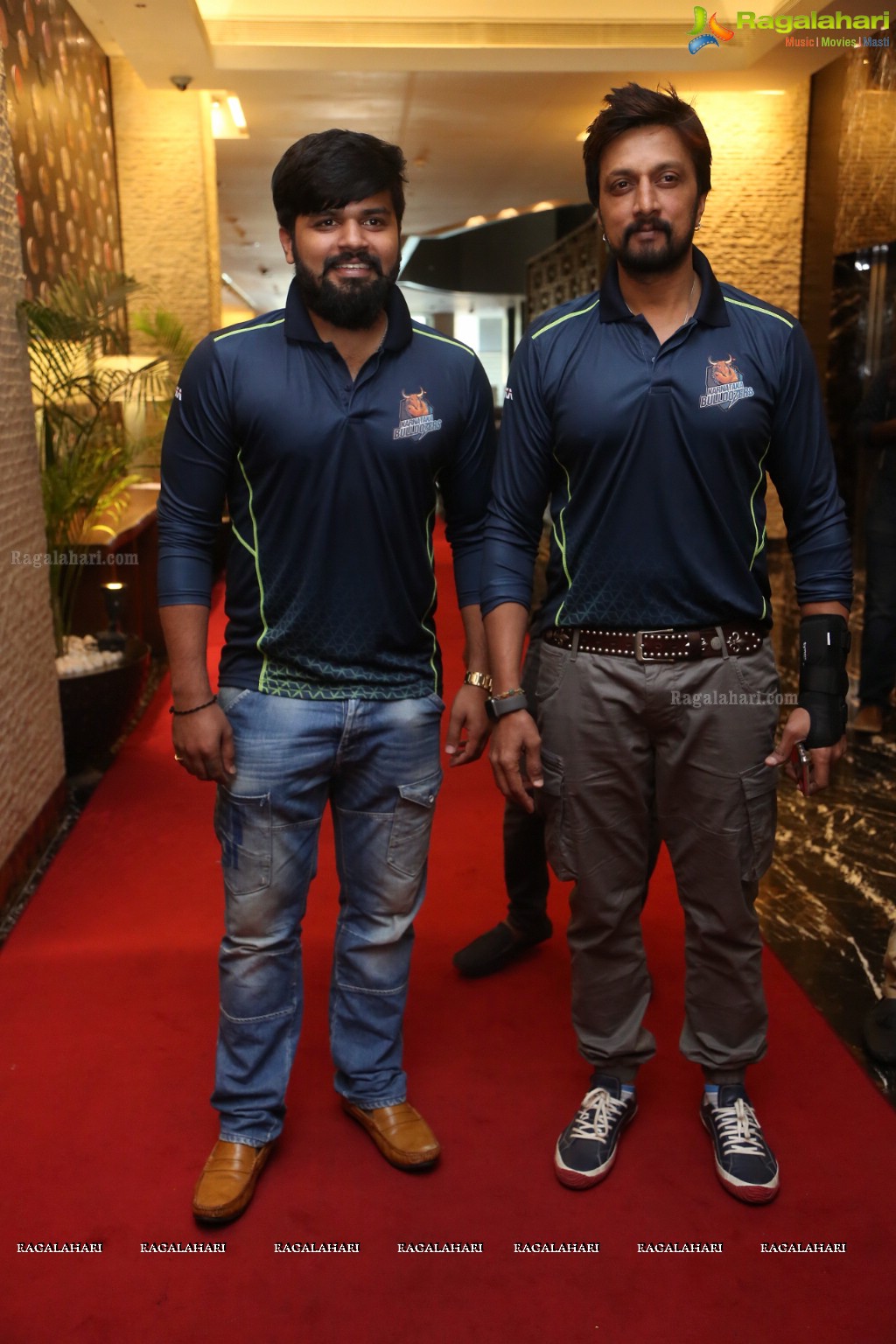 Celebrity Cricket League T10 Press Meet at The Park Hyatt