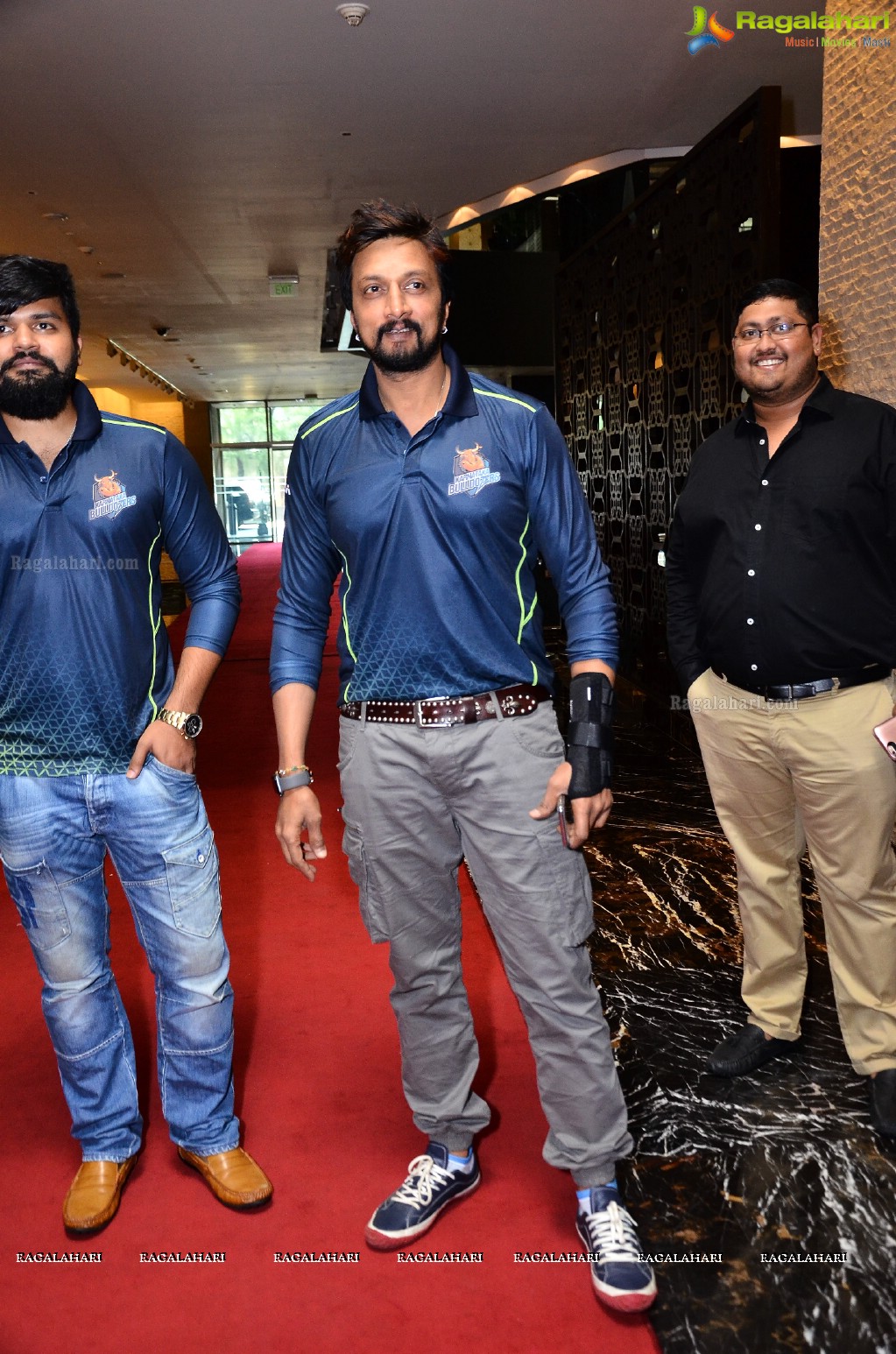 Celebrity Cricket League T10 Press Meet at The Park Hyatt