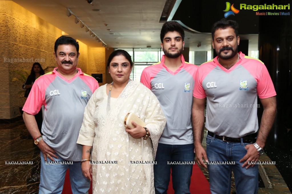 Celebrity Cricket League T10 Press Meet at The Park Hyatt