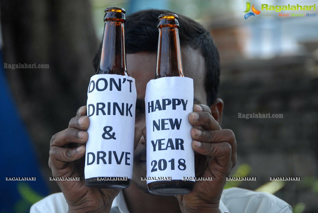 'Don't Drink And Drive' - A Novel Social Message by concerned citizens