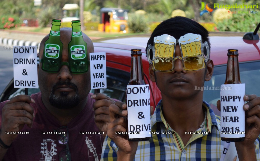 'Don't Drink And Drive' - A Novel Social Message by concerned citizens