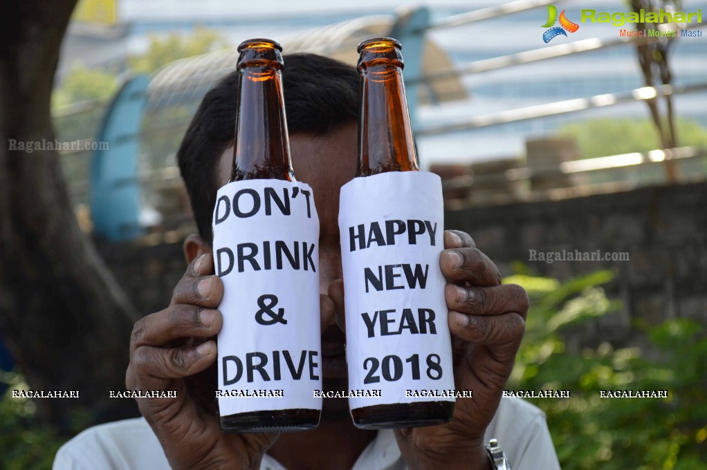 'Don't Drink And Drive' - A Novel Social Message by concerned citizens