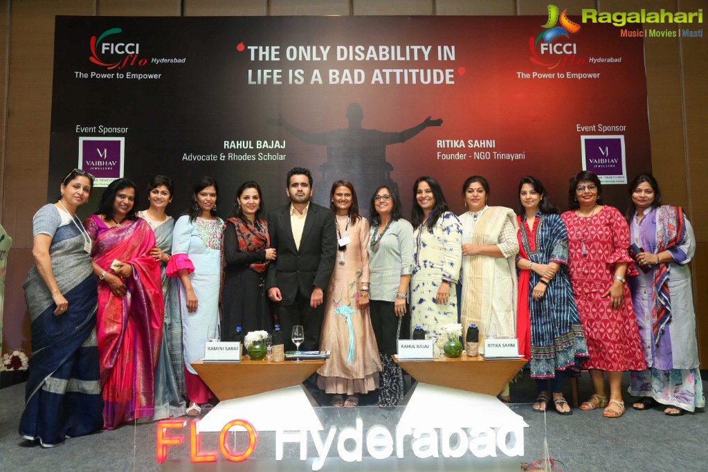 Talk on “The only disability in Life is a bad attitude” by FICCI