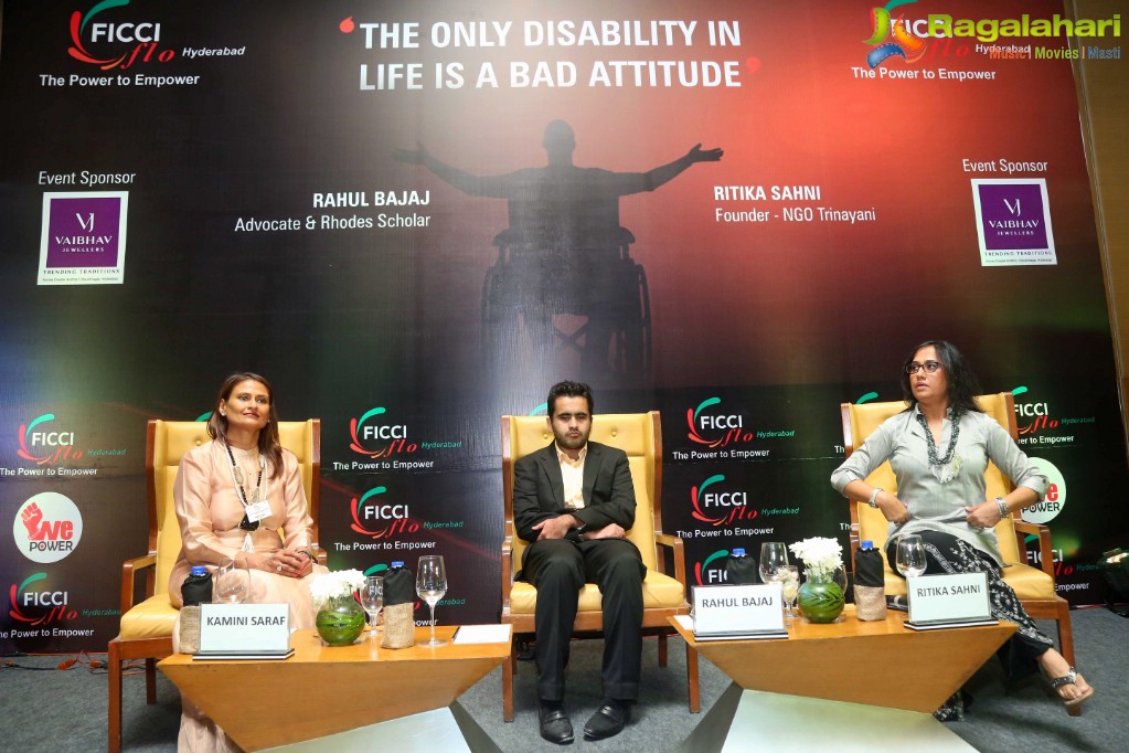 Talk on “The only disability in Life is a bad attitude” by FICCI