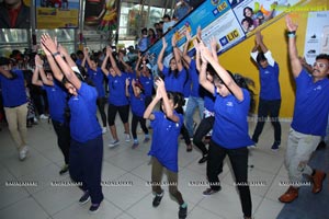 Badminton Star Parupalli Kashyap Flashmob