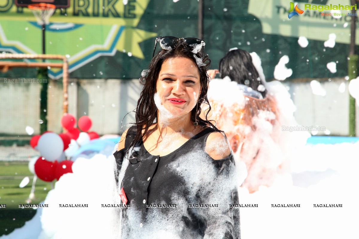 Foam Party by Samanvay Ladies Club at TAG-The American Grill