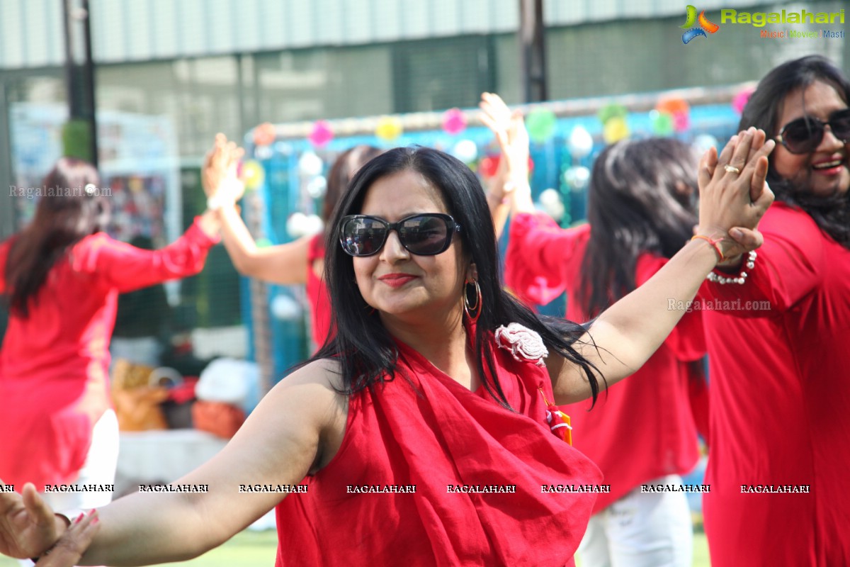 Foam Party by Samanvay Ladies Club at TAG-The American Grill