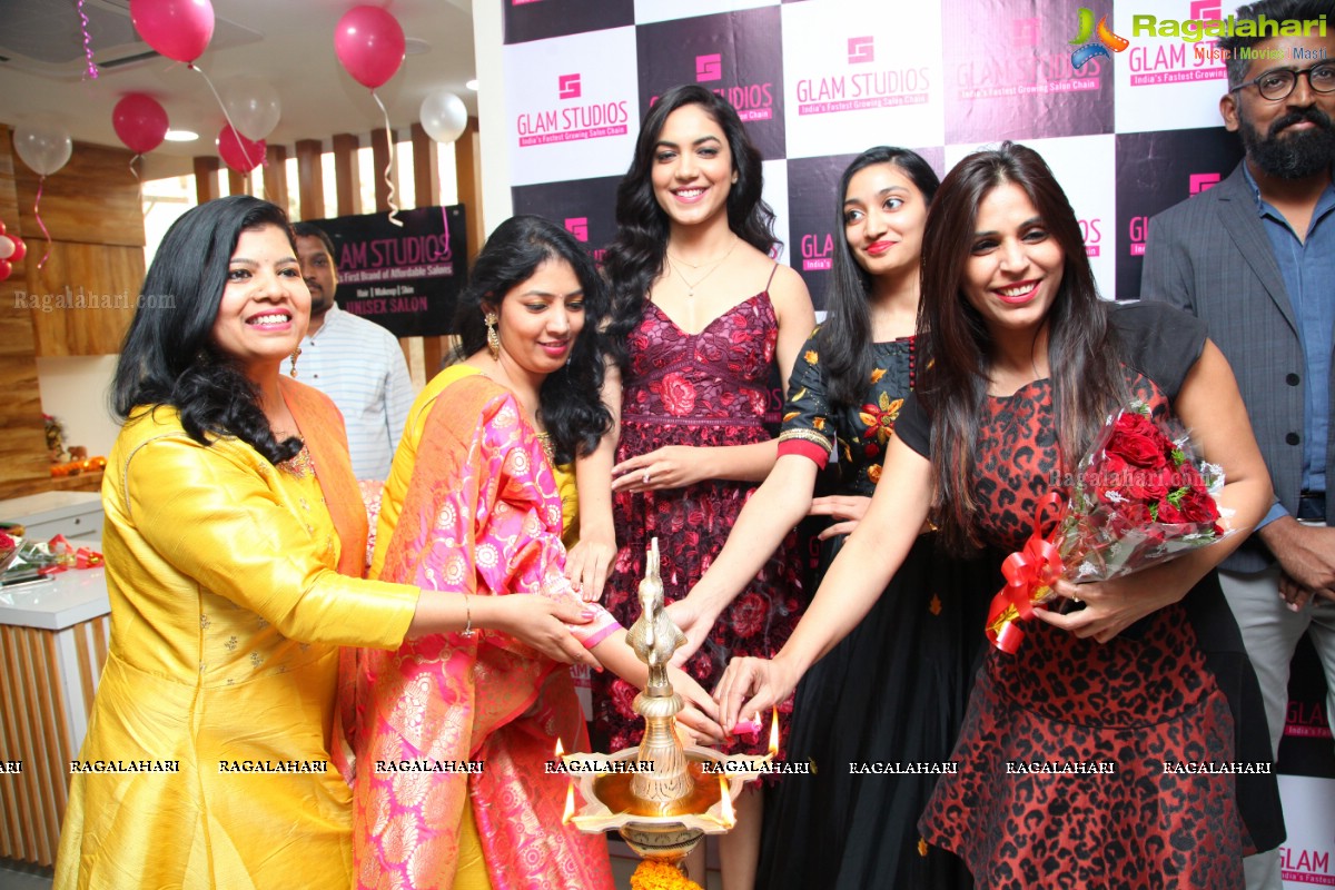 Ritu Varma launches Glam Studios Unisex Beauty Salon, Nizampet