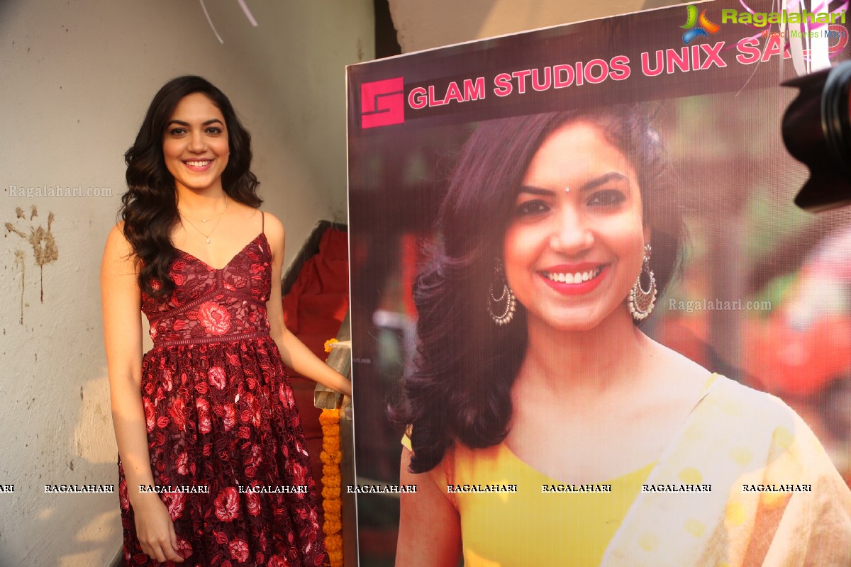 Ritu Varma launches Glam Studios Unisex Beauty Salon, Nizampet