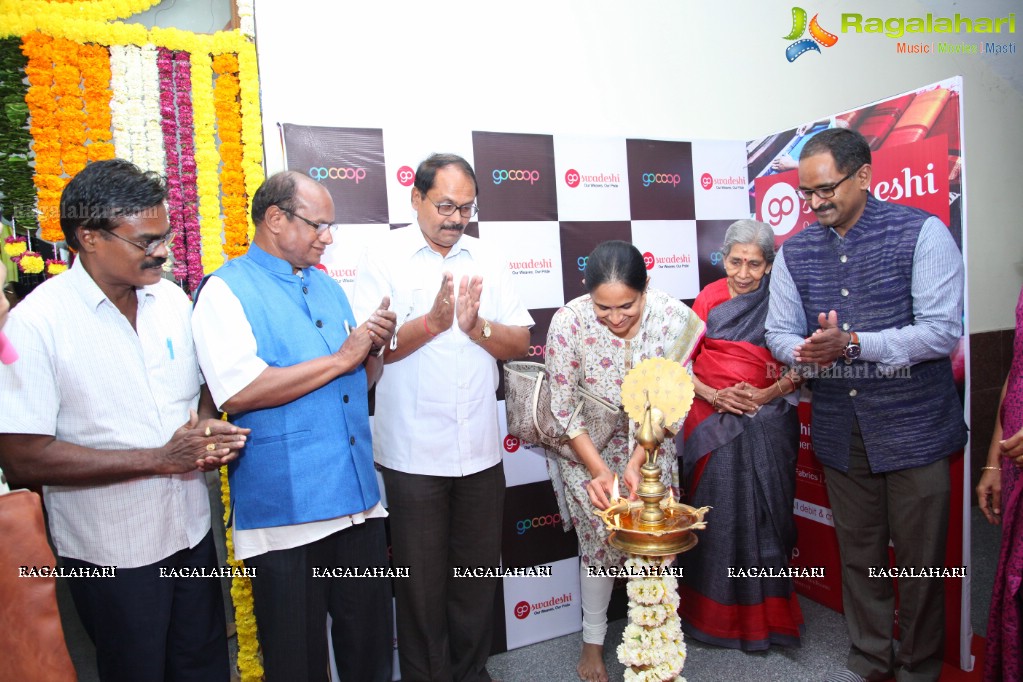 Go Swadeshi - Handloom Exhibition Launch at The Kalinga Cultural Hall, Banjara Hills