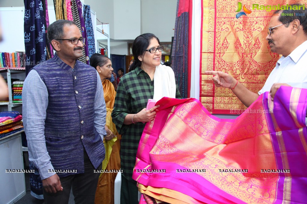 Go Swadeshi - Handloom Exhibition Launch at The Kalinga Cultural Hall, Banjara Hills