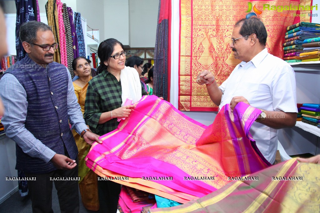 Go Swadeshi - Handloom Exhibition Launch at The Kalinga Cultural Hall, Banjara Hills