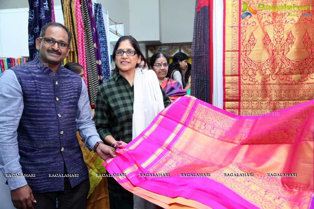 Go Swadeshi - Handloom Exhibition Launch at The Kalinga Cultural Hall, Banjara Hills