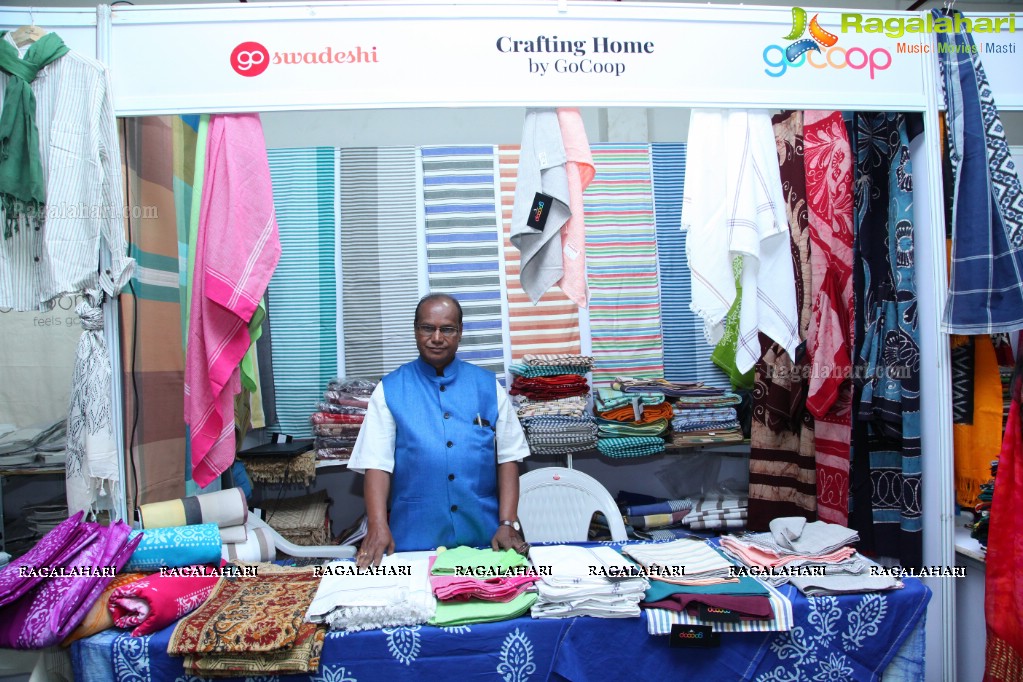 Go Swadeshi - Handloom Exhibition Launch at The Kalinga Cultural Hall, Banjara Hills