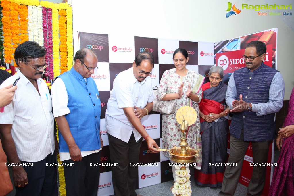 Go Swadeshi - Handloom Exhibition Launch at The Kalinga Cultural Hall, Banjara Hills