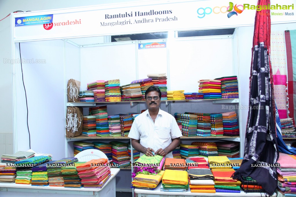 Go Swadeshi - Handloom Exhibition Launch at The Kalinga Cultural Hall, Banjara Hills