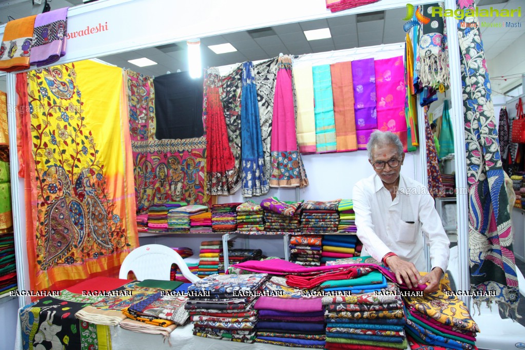 Go Swadeshi - Handloom Exhibition Launch at The Kalinga Cultural Hall, Banjara Hills