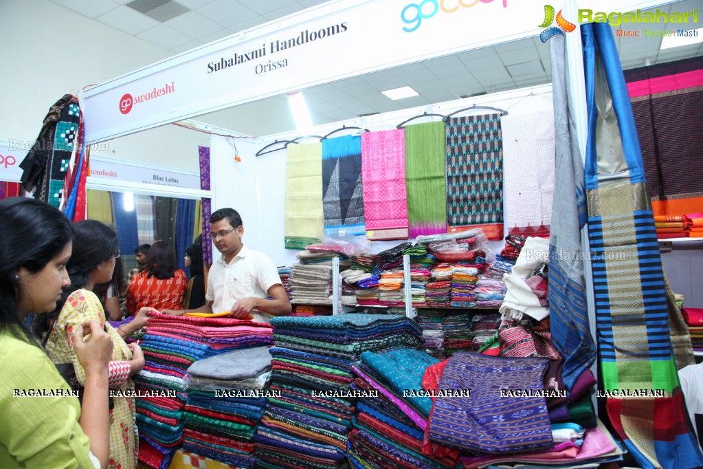 Go Swadeshi - Handloom Exhibition Launch at The Kalinga Cultural Hall, Banjara Hills