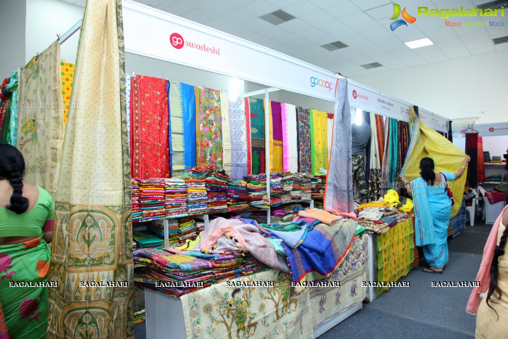 Go Swadeshi - Handloom Exhibition Launch at The Kalinga Cultural Hall, Banjara Hills