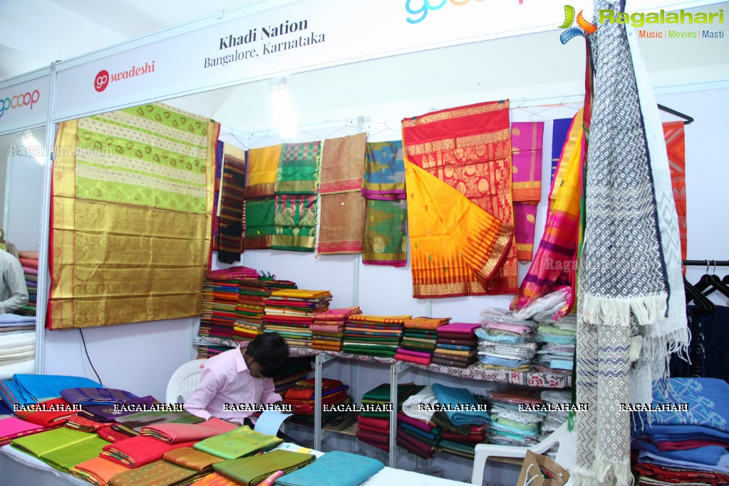 Go Swadeshi - Handloom Exhibition Launch at The Kalinga Cultural Hall, Banjara Hills