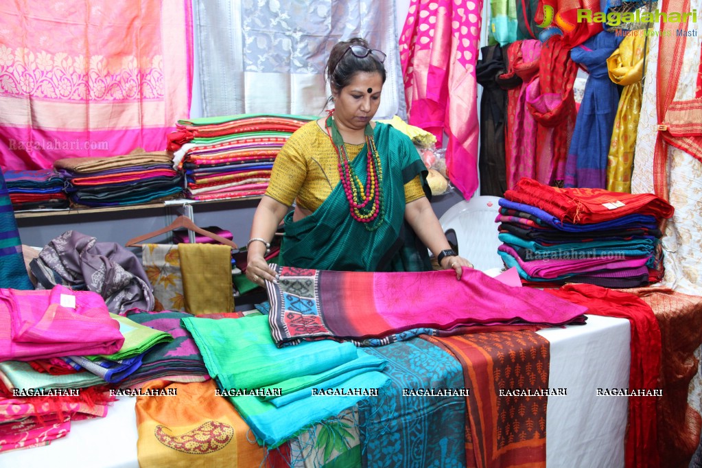 Go Swadeshi - Handloom Exhibition Launch at The Kalinga Cultural Hall, Banjara Hills