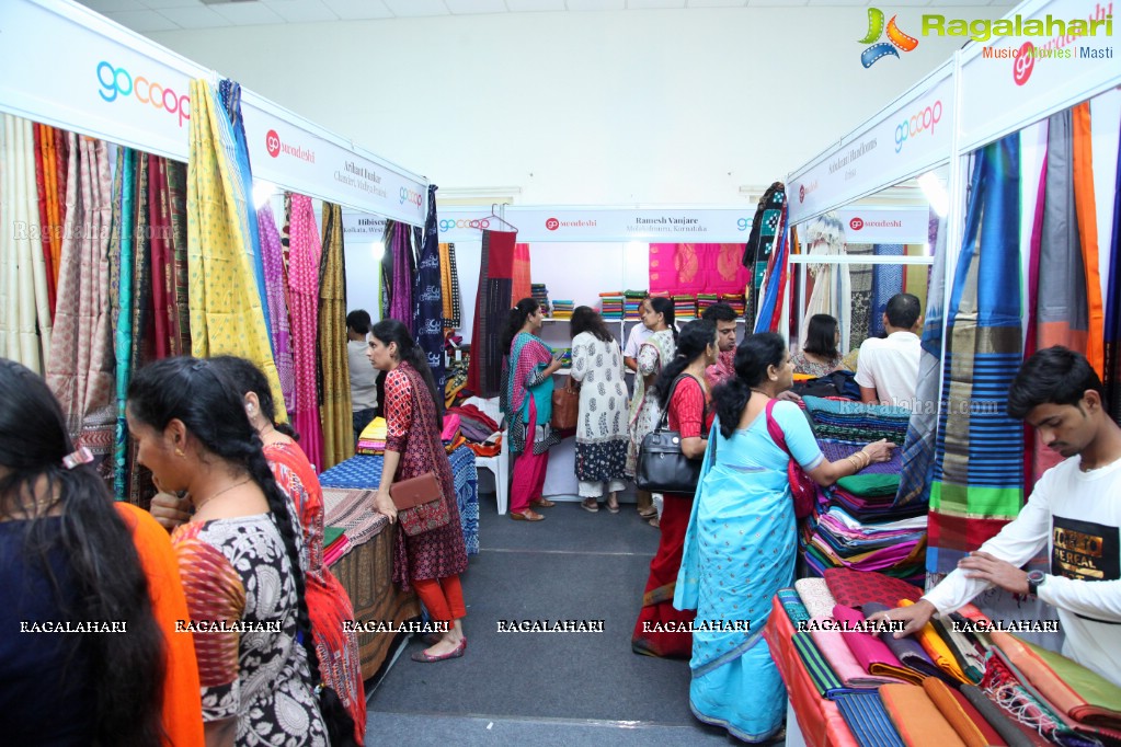 Go Swadeshi - Handloom Exhibition Launch at The Kalinga Cultural Hall, Banjara Hills