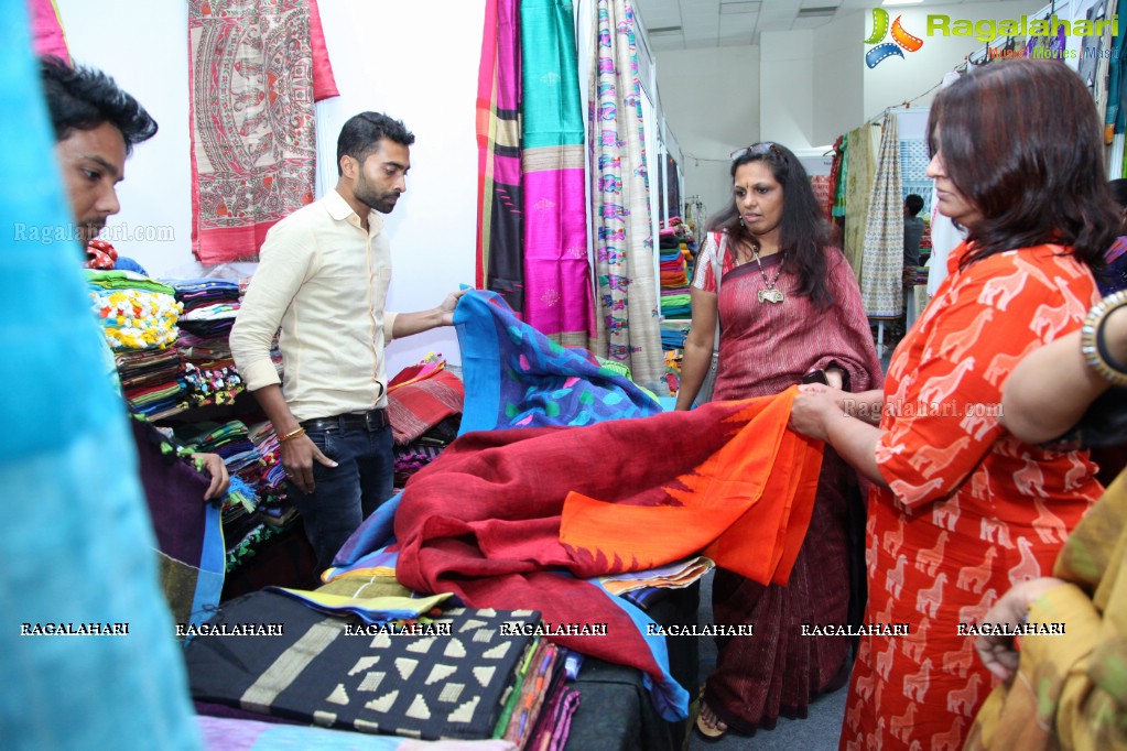 Go Swadeshi - Handloom Exhibition Launch at The Kalinga Cultural Hall, Banjara Hills