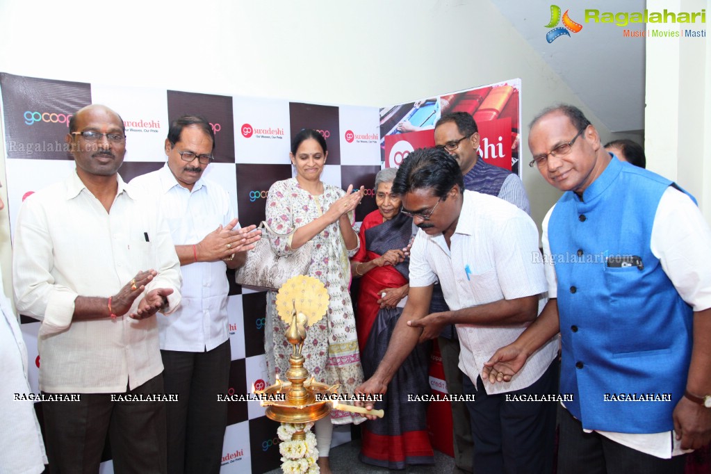 Go Swadeshi - Handloom Exhibition Launch at The Kalinga Cultural Hall, Banjara Hills